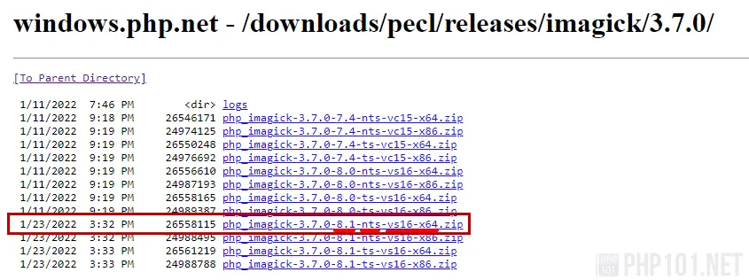 PHP101.Net - Tutorial - Install ImageMagick on Windows